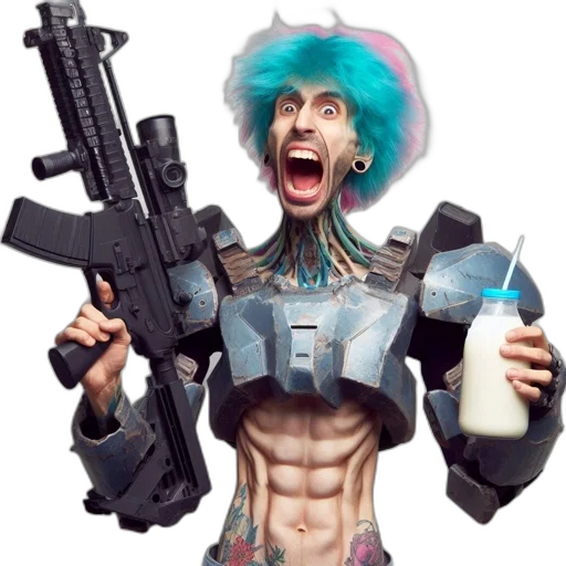 robot, weapon, animal, creature transparent PNG cut-out