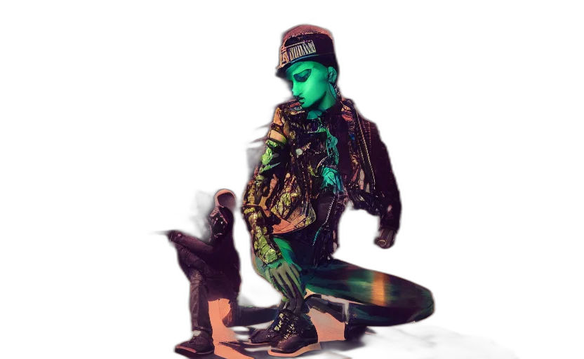 jacket, robot, creature, animal transparent PNG cut-out