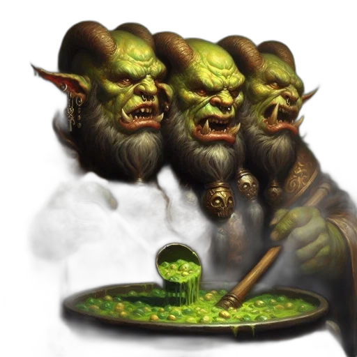 food, creature, face, staff transparent PNG cut-out