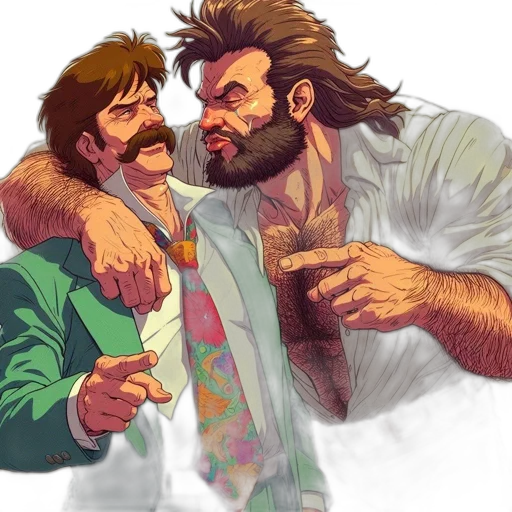 jacket, concept art, comic book art, fantasy art transparent PNG cut-out
