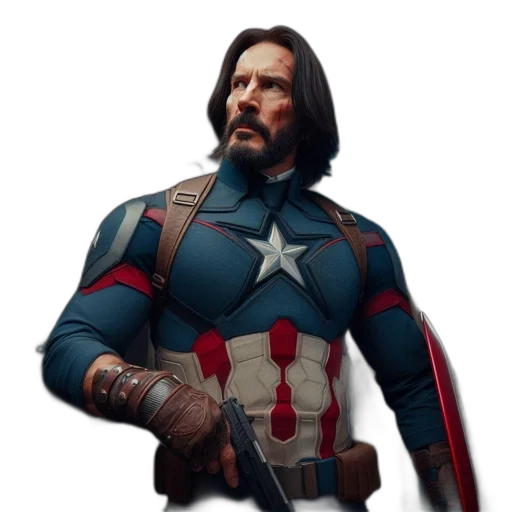 jacket, weapon, comic book art, concept art transparent PNG cut-out