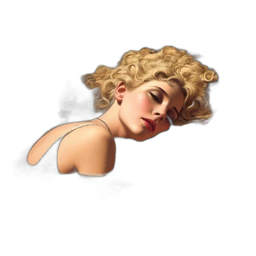 hair, face, pixel art, photorealistic transparent PNG cut-out