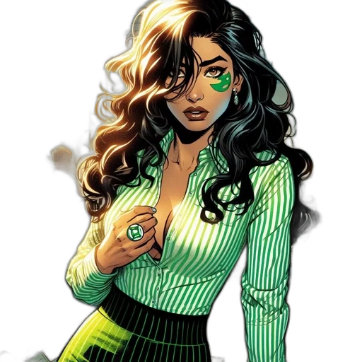 comic book art, concept art, cartoon, fantasy art transparent PNG cut-out