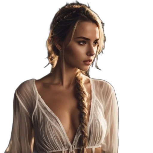 dress, jewelry, hair, crown transparent PNG cut-out