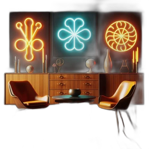 furniture, jewelry, concept art, 3d render transparent PNG cut-out