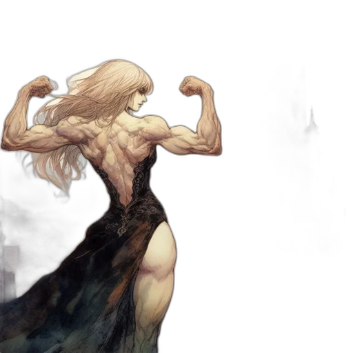 dress, weapon, sword, concept art transparent PNG cut-out