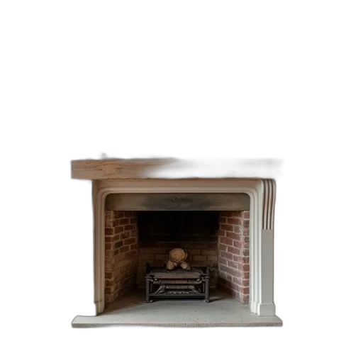 furniture, 3d render, fire, wood transparent PNG cut-out