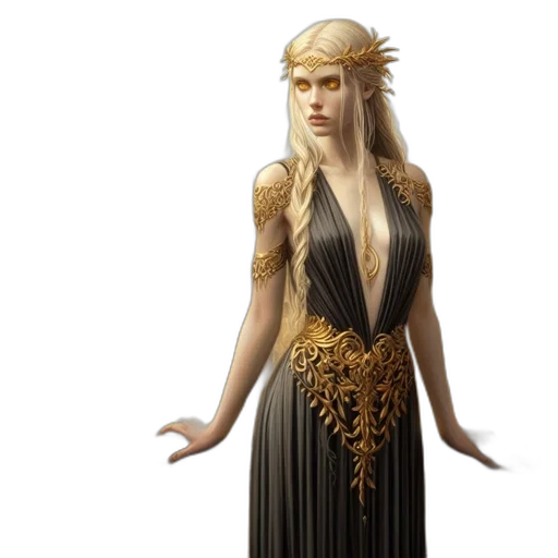 dress, dragon, fantasy art, concept art transparent PNG cut-out