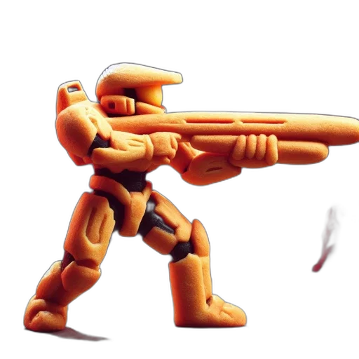 robot, weapon, staff, concept art transparent PNG cut-out