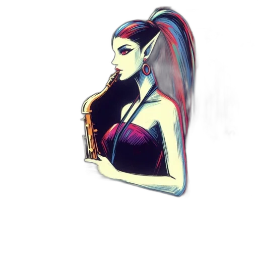 dress, hair, mask, jewelry transparent PNG cut-out