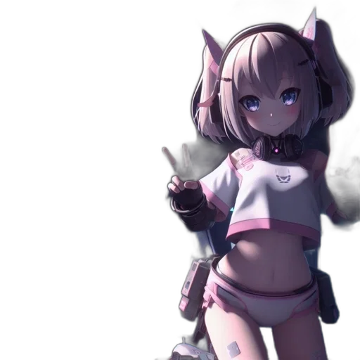 robot, staff, weapon, creature transparent PNG cut-out