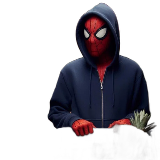 mask, jacket, concept art, 3d render transparent PNG cut-out