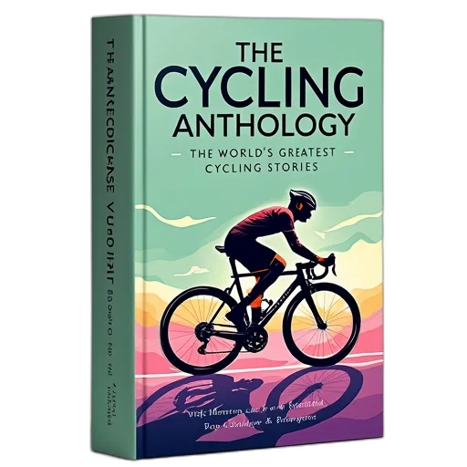 cover, cycling, anthology, features transparent PNG cut-out