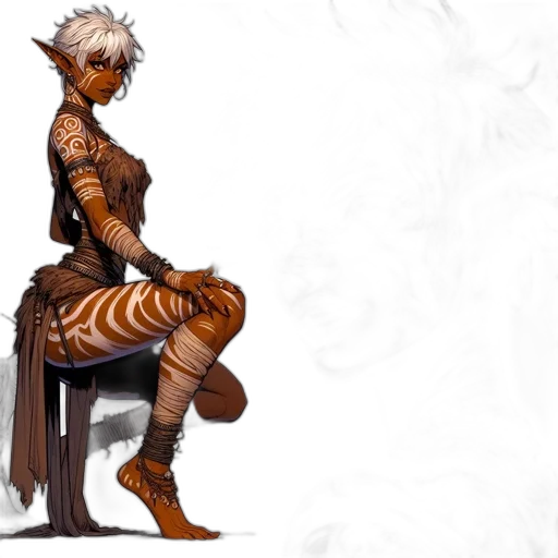 staff, creature, concept art, fantasy art transparent PNG cut-out