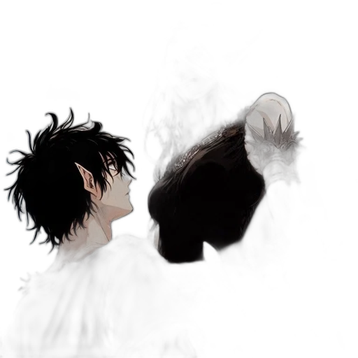 hair, mask, face, creature transparent PNG cut-out