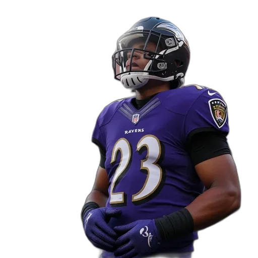 dark, baltimore, ravens, football transparent PNG cut-out