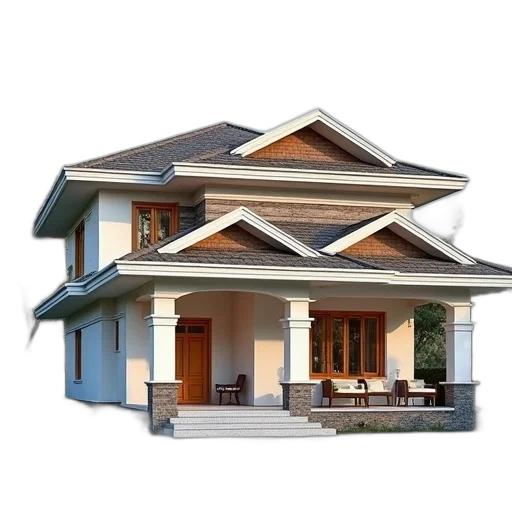 building, furniture, 3d render, photorealistic transparent PNG cut-out