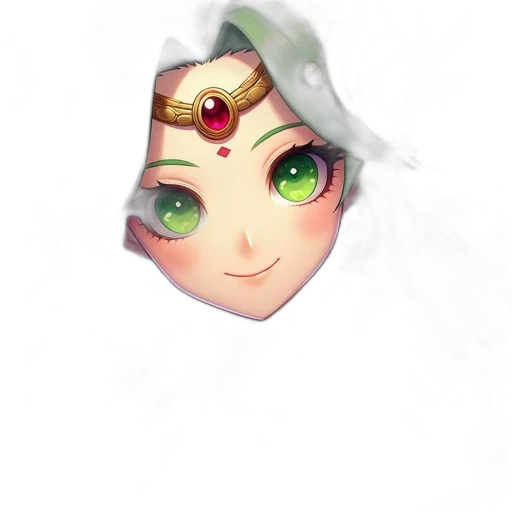 crown, face, mask, staff transparent PNG cut-out