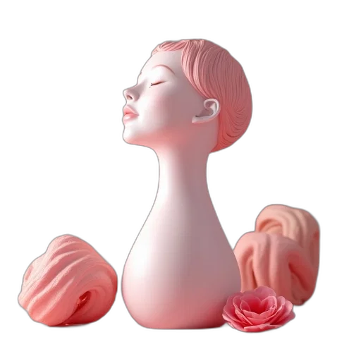 crown, jewelry, flower, face transparent PNG cut-out