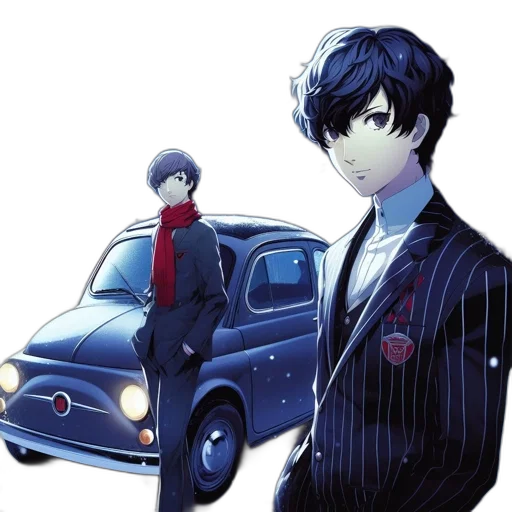 car, concept art, anime, cartoon transparent PNG cut-out