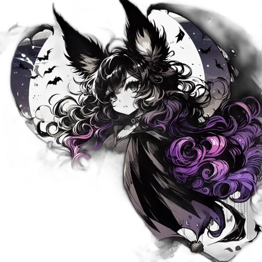 dragon, mask, creature, staff transparent PNG cut-out