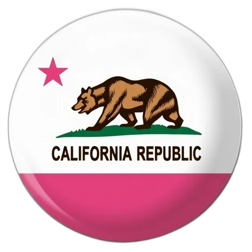 white, button, pink, border transparent PNG cut-out