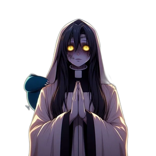 mask, creature, staff, face transparent PNG cut-out