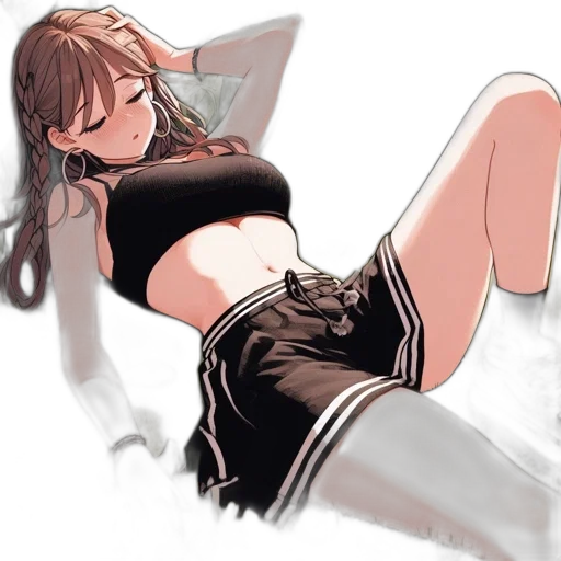 dress, staff, jacket, anime transparent PNG cut-out