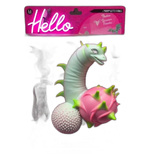 dragon, creature, jewelry, staff transparent PNG cut-out