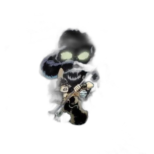 weapon, creature, robot, mask transparent PNG cut-out