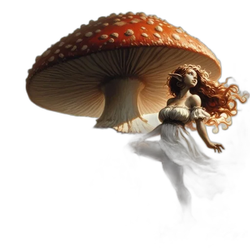hat, crown, umbrella, dress transparent PNG cut-out