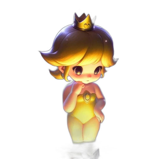 crown, dress, staff, concept art transparent PNG cut-out