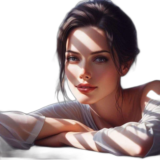 face, dress, jewelry, robot transparent PNG cut-out