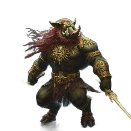 creature, staff, dragon, mask transparent PNG cut-out