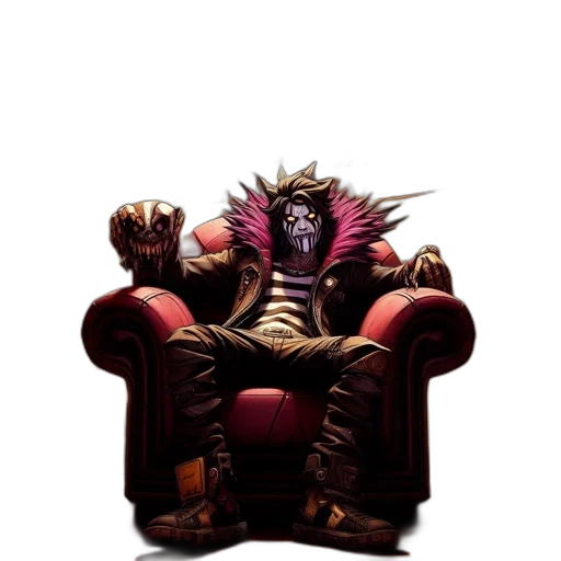 furniture, mask, crown, robot transparent PNG cut-out