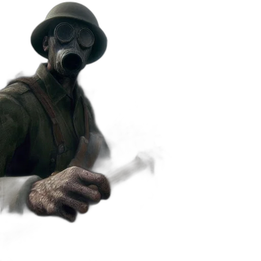 mask, weapon, staff, face transparent PNG cut-out