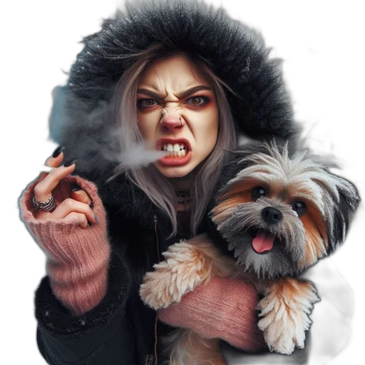 jacket, animal, photorealistic, concept art transparent PNG cut-out