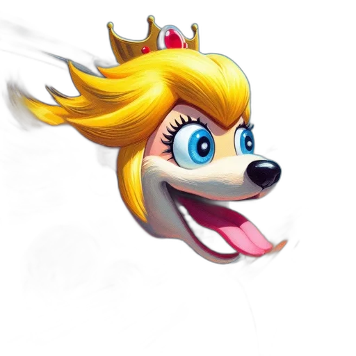 crown, dragon, animal, staff transparent PNG cut-out