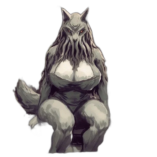 creature, animal, dress, mask transparent PNG cut-out