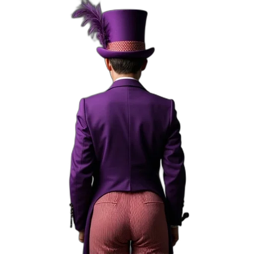 hat, staff, jacket, umbrella transparent PNG cut-out