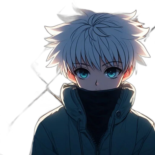 mask, face, creature, jacket transparent PNG cut-out