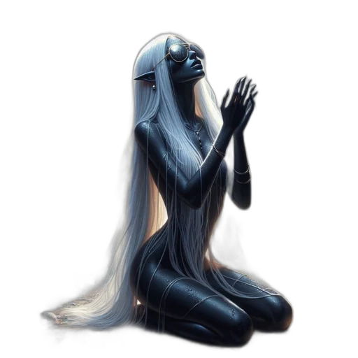 creature, mask, robot, hair transparent PNG cut-out