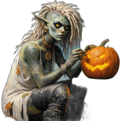creature, fantasy art, concept art, comic book art transparent PNG cut-out