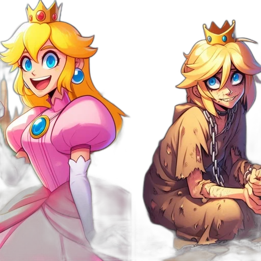 crown, concept art, pixel art, fantasy art transparent PNG cut-out