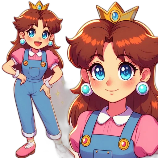 crown, staff, dress, concept art transparent PNG cut-out