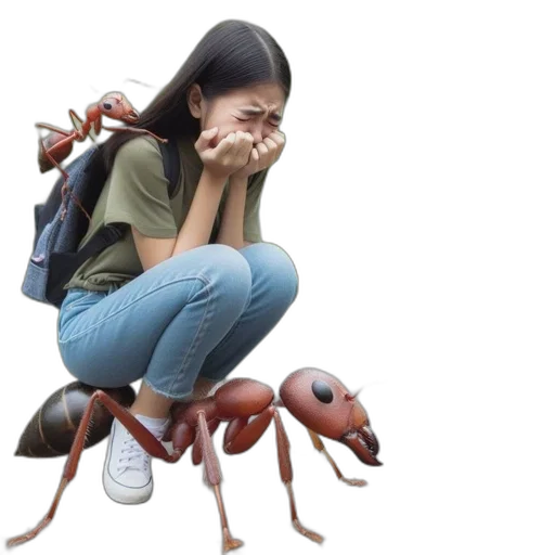 creature, animal, jacket, robot transparent PNG cut-out