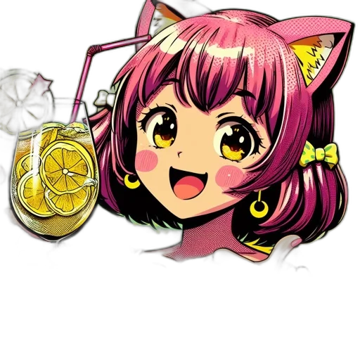 staff, anime, pixel art, cartoon transparent PNG cut-out