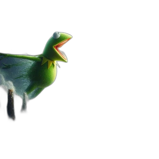 dragon, animal, creature, staff transparent PNG cut-out