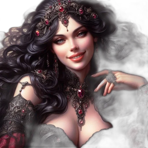 jewelry, crown, fantasy art, photorealistic transparent PNG cut-out