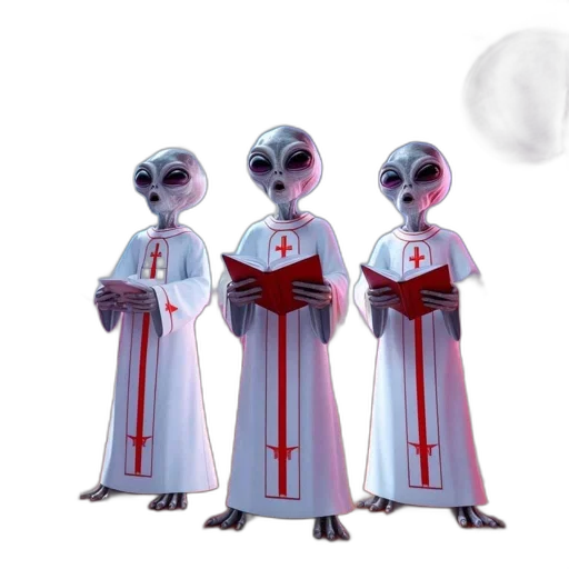 staff, concept art, 3d render, outer space transparent PNG cut-out